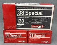 3x - Aguila 38 Special 50 Rds/Box