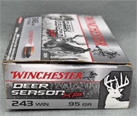 Winchester 243 20 Rds/Box