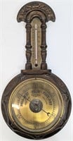 TORWIN Oak & Brass Barometer