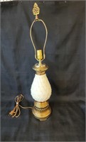Brass & Enamel Table Lamp