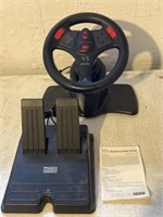 Playstation Racing Wheel, & Foot Pedal