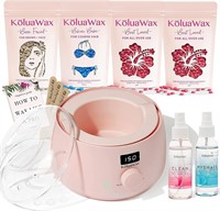 KoluaWax Premium Waxing Kit for Women - Hot Melt W