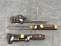 2 Pipe Wrenches Etc