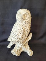 Vintage Tall Owl Statue