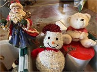 Grouping of Holiday Decorations