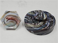 Studio Art Andy Davis Glass Swirl Top See Size