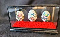 Vintage Chinese Hand-Painted Eggshells