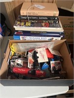 Assorted Books & Nascar Collectibles