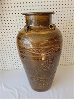 Tall Pottery Vase