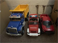 3 Toy Vehicles