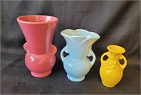 Vintage USA Pottery Vases