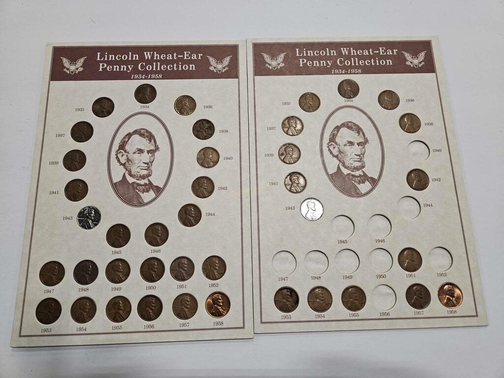 LINCOLN WHEAT CENT COLLECTION
