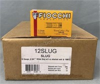 250 Rd Case Fiocchi 12 Ga Slug 2 3/4in
