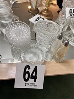 Glass Coasters, Bowls & Salt/Pepper(LR)
