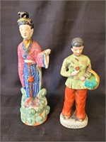 Vintage Asian Female Statues