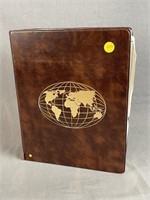 World Stamp Album with 1000's of Stamps
