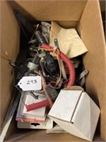 Box of Assorted Automotive Parts