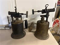 2 Antique Blow Torches