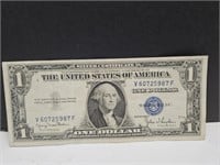 1935 Blue Seal $1 Currency Note