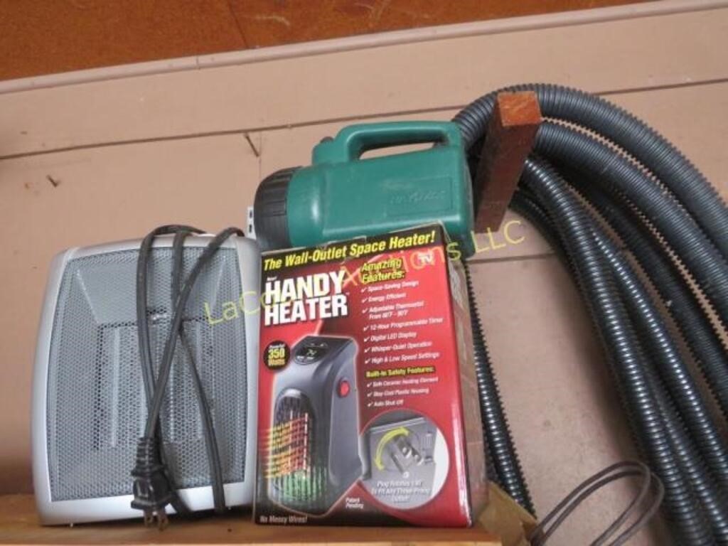 handy heater flash light hose another heater