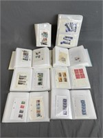 8 Small Binders of Canada Stamps
