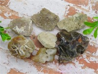 MIXED LOT ROCK STONE LAPIDARY SPECIMEN