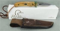 Schrade Ducks Unlimited Knife with Sheath