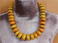 AFRICAN TRADE BEADS ROCK STONE LAPIDARY SPECIMEN