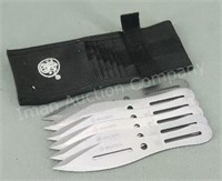 Smith & Wesson Bullseye Throwing Knives Set (6)