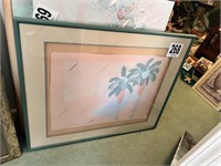 Framed Signed Print(US Bedroom)