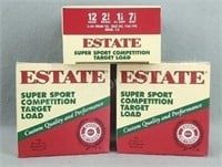 3× - Estate 12 GA, 25Rds/box