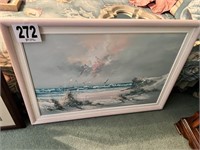 Framed Signed Canvas(US Bedroom)