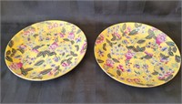 Pair of Asian Decorative Plates
