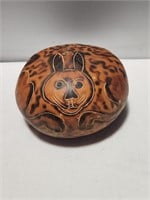 Peruvian Hand Carved Dried Gourd