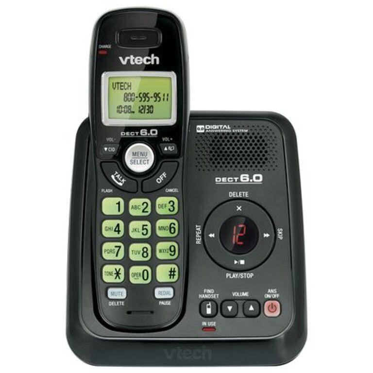 VTech CS6124-11 DECT 6.0 Cordless Phone and Answer
