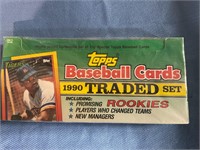 Topps 1990 baseball traded Rookie set