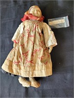 Vintage European Cloth Doll