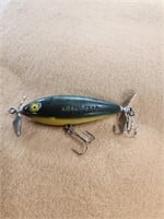 Antique fishing lure, crazy shad