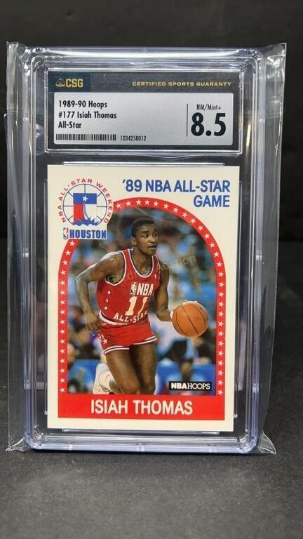 1989-90 HOOPS ISIAH THOMAS SPORTS CARD