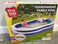 Transparent Family Pool