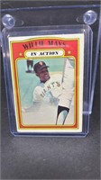 WILLIE MAYS SPROTS CARD