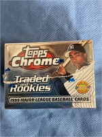 Topps Chrome 1999 major league trading cards