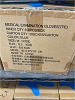 3000 M exam gloves