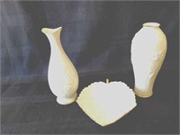 Lenox Porcelain Vases & Dish