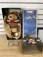 Texaco Advertising ACE teddy bear