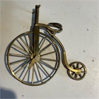 Miniature Brass Bicycle Trinkit