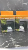 Solar Rechargeable Motion Activated Led Wall Light