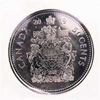 Canada 2019 Fufty Cents MS66 ICCS