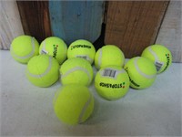 Lot of 10 Tennis Balls