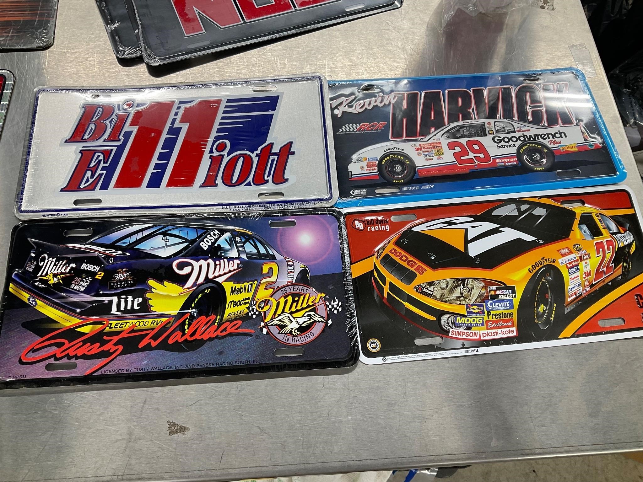 4 NASCAR tags